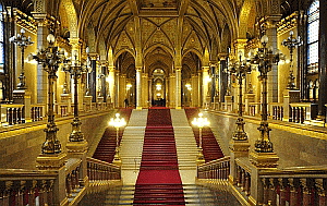 L'interno del Parlamento