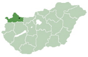 Regione Győr-Moson-Sopron in Ungheria